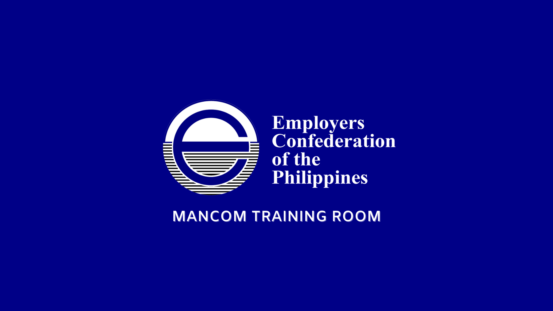 Course Image ECOP Mancom Training Room